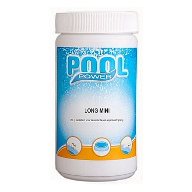 Mini butelka Pool Power 1 kg tabletki chlorowe 20 gramów