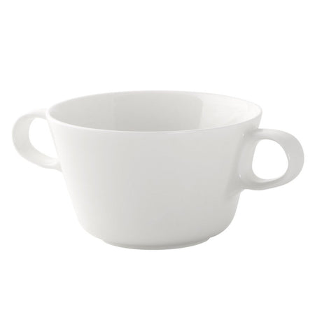 Różne miski do zupy, porcelana cesarska biała