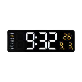 Nextime ne-3322 wandklok super digi 38,8x12,9 cm