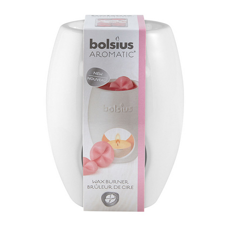 Palnik do wosku aromatycznego Bolsius elipsa biały