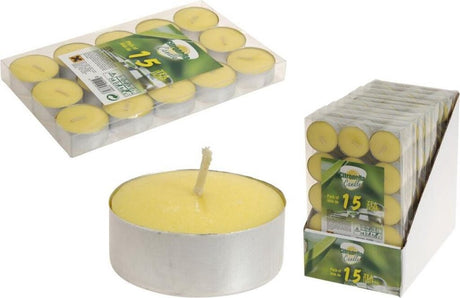 Pro Garden Adventure Goods aromatyczne świece cytronelowe 15 sztuk