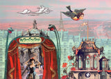 Prentbriefkaart cd02: metropolitain 6 st