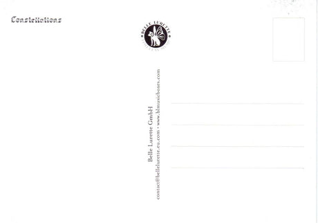 Prentbriefkaart cd06: constellation 6 st