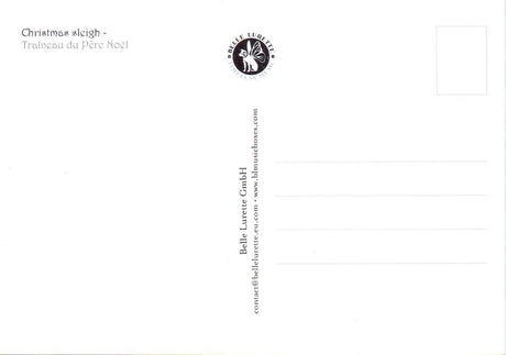 Prentbriefkaart cd09: christmas sle 6 st