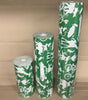 Rol kadopapier stapeldieren groen. 30 cm
