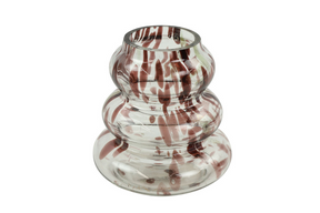 Countryfield theelichthouder gitty s helder l.bruin 10cm