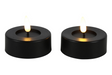 Countryfield led theelicht maxi rustiek 2 stuks - zwart