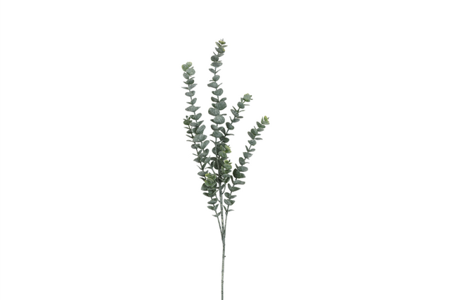 Countryfield kunstbloem eucalipthus l groen 105cm