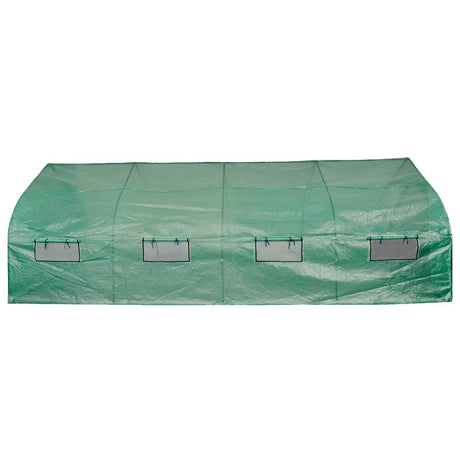 Vidaxl Tuinkas Walk-in Portable Polytunnel ze stalową ramą 18 m²