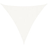 Vidaxl Sunshade HDPE Triangle 3.6x3.6x3.6 m Biały