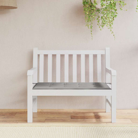 Vidaxl Garden Bench Poduszka 120x50x4 cm Oxford Fabric Grey