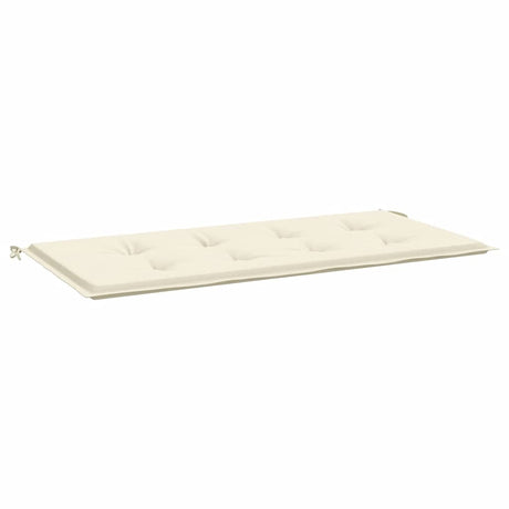 Vidaxl Garden Bench Poduszka 100x50x4 cm Oxford Fabric Crème w kolorze