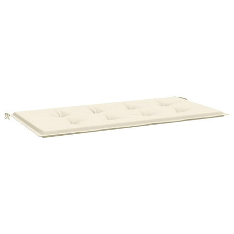 Vidaxl Garden Bench Poduszka 120x50x3 Cm Oxford Crème w kolorze