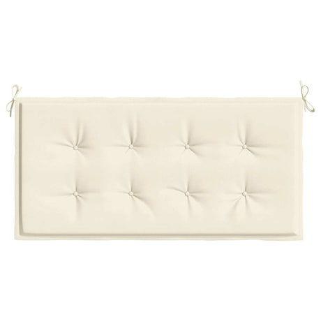 Vidaxl Garden Bench Poduszka 120x50x3 Cm Oxford Crème w kolorze