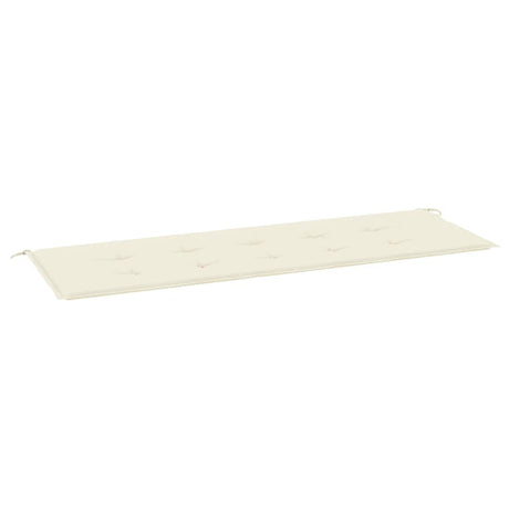 Vidaxl Garden Bench poduszka 150x50x4 cm Oxford Fabric Crème -