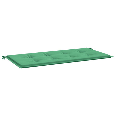 Vidaxl Garden Bench Poduszka 100x50x3 cm Oxford Tkanina zielona