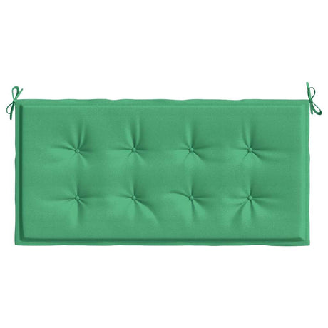 Vidaxl Garden Bench Poduszka 100x50x3 cm Oxford Tkanina zielona