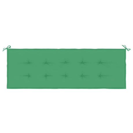 Vidaxl Garden Bench Poduszka 150x50x3 Cm Oxford Tkanina zielona