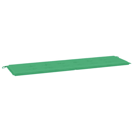 Vidaxl Garden Bench Poduszka 180x50x3 Cm Oxford Tkanina zielona