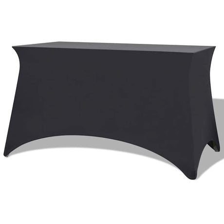 Vidaxl pokrywa stołowego rozciąganie antracytu 120x60,5x74 cm 2 STS