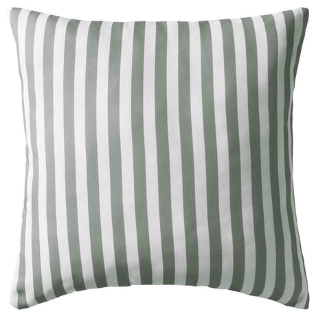 VIDAXL Outdoor Poduszki 45x45 cm w paski szary 2 szt.