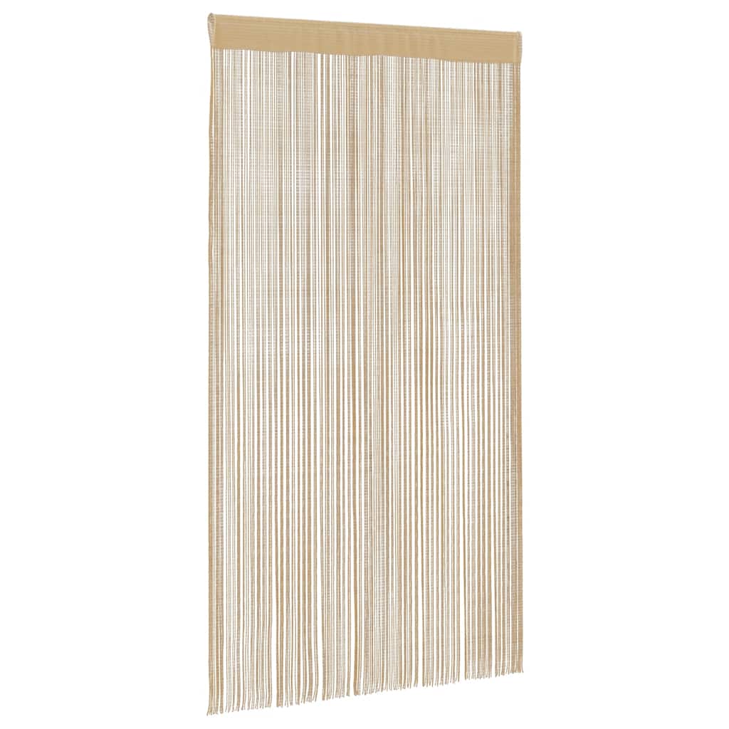 Zasłony druciane Vidaxl 140x250 cm Beige 2 STS