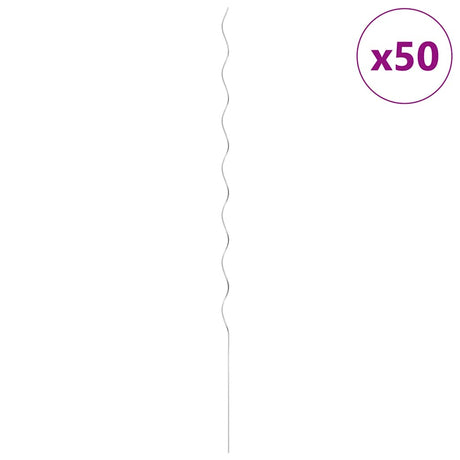 Vidaxl Plain Stick Spiral 170 cm ocynkowana stal 50 STS