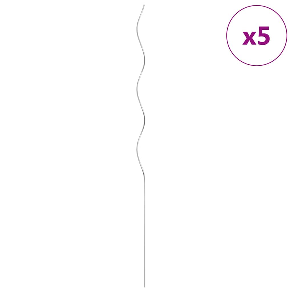 Vidaxl Plain Stick Spiral 110 cm ocynkowana stal 5 STS