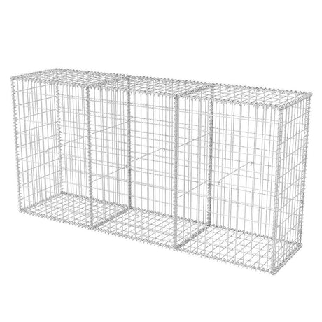 Vidaxl Gabion koszyk 200x50x100 cm ocynkowana stal