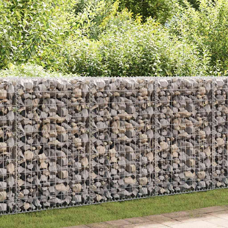 Vidaxl Gabion koszyk 200x50x100 cm ocynkowana stal