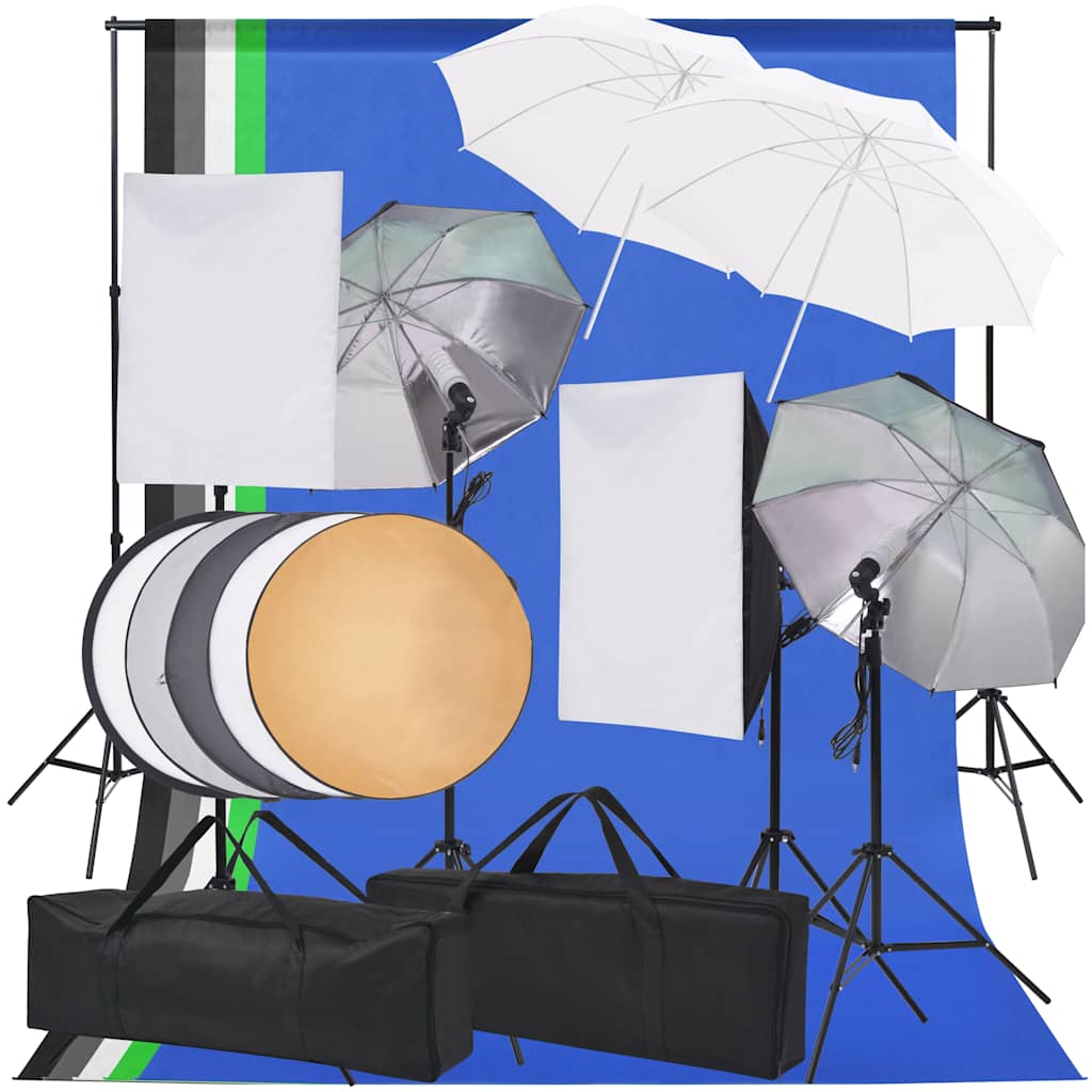 Zestaw oświetlenia Vidaxl Fotostudio