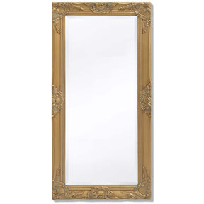 Vidaxl Wall Mirror Baroque 100 x 50 cm złota