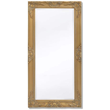 Vidaxl Wall Mirror Baroque 100 x 50 cm złota