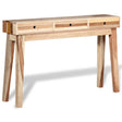 Vidaxl wandtafel massief gerecycled hout