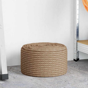 VIDAXL ROPE 100% JUTE 10 mm 100 m