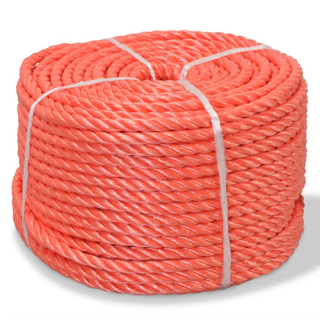 Lina skręcana Vidaxx 12 mm 100 m, polipropylenowa, pomarańczowa