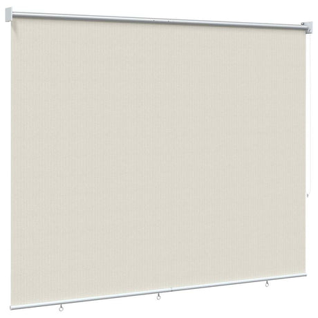 Vidaxl rolgordijn voor buiten 125(b)x140(h) cm crèmekleurig