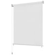 Vidaxl rolgordijn voor buiten 185(b)x140(h) cm wit