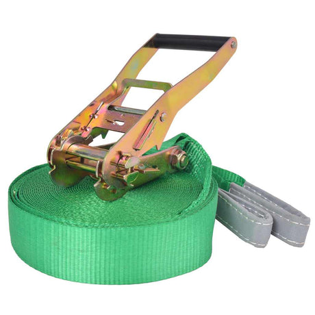 Vidaxl Slackline 15 m x 50 mm 150 kg zielony