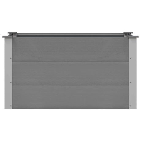 Sadzarka vidaxl podniesiona 100x50x54 cm HKC Gray