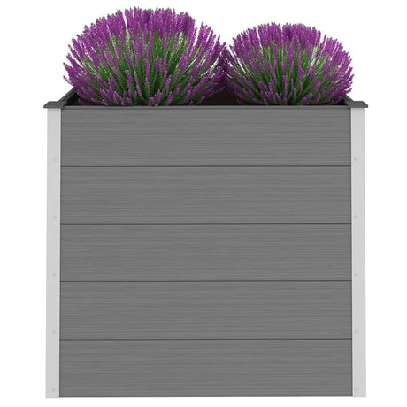 Vidaxl Planning Box podniesiony 100x50x91 cm HKC Gray