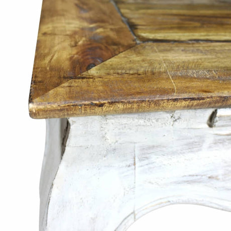 Vidaxl bijzettafel 50x50x35 cm massief mahoniehout