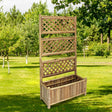 Sadzarka vidaxl podwyższona z bambusem BAMBOO 70 cm