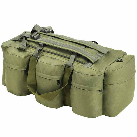 Vidaxl Plunjezak 3-in-1 Army Style 45 L Olive Green