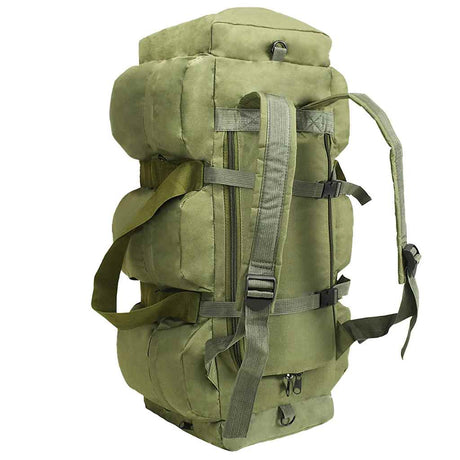 Vidaxl Plunjezak 3-in-1 Army Style 45 L Olive Green