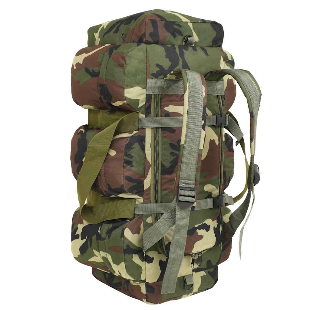 Vidaxl Plunjezak 3-in-1 Army Style 45 L kamuflaż