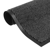 Vidaxl Droogloopmat prostokątny kępek 60x90 cm antracyt