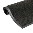 Vidaxl Droogloopmat prostokątny kępek 90x150 cm czarny