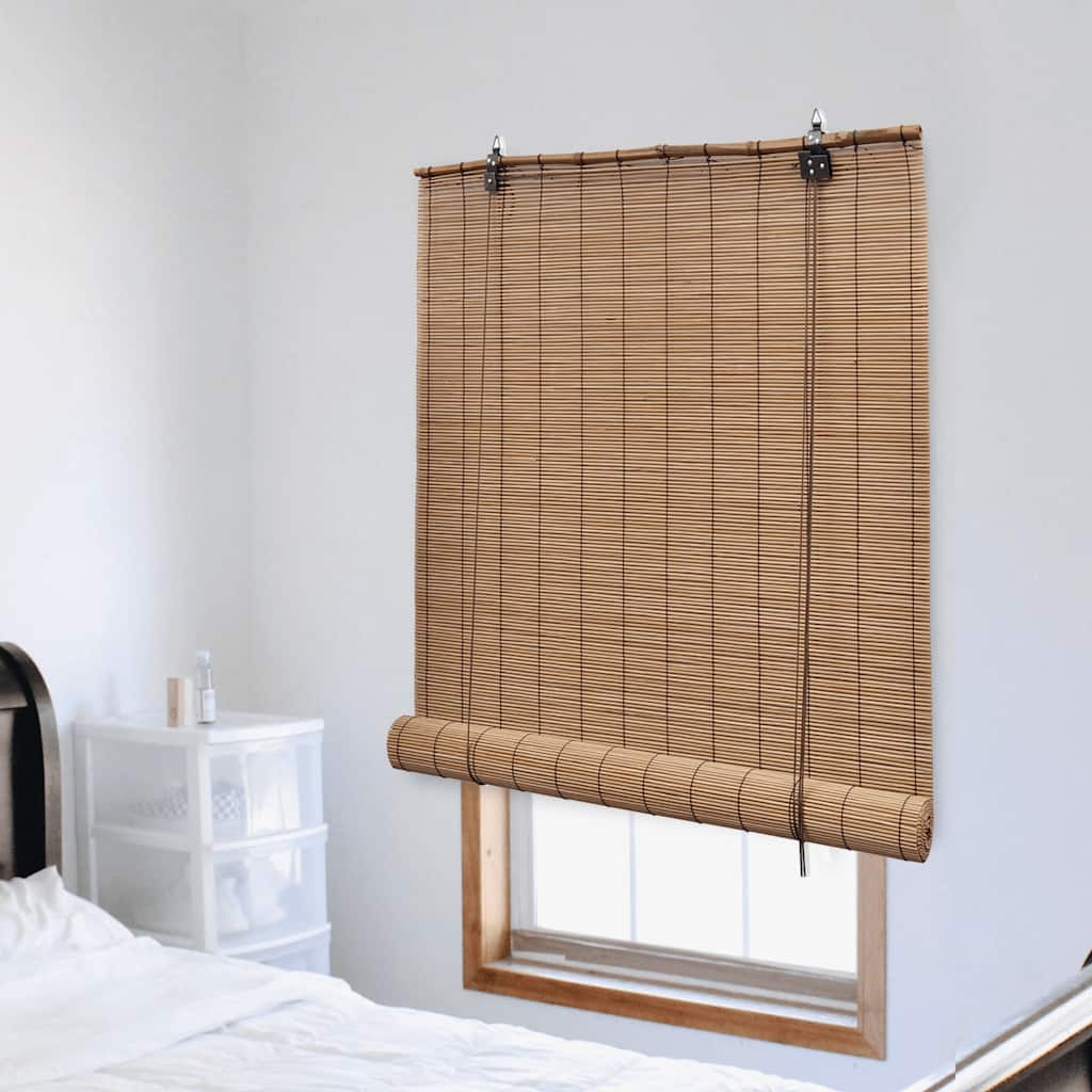 Vidaxl Roller Blind 80x220 cm Bamboo Brown