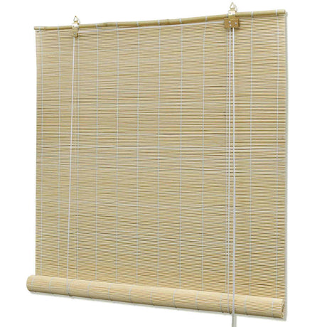 Vidaxl Roller Blind 100x220 cm Bamboo Natural